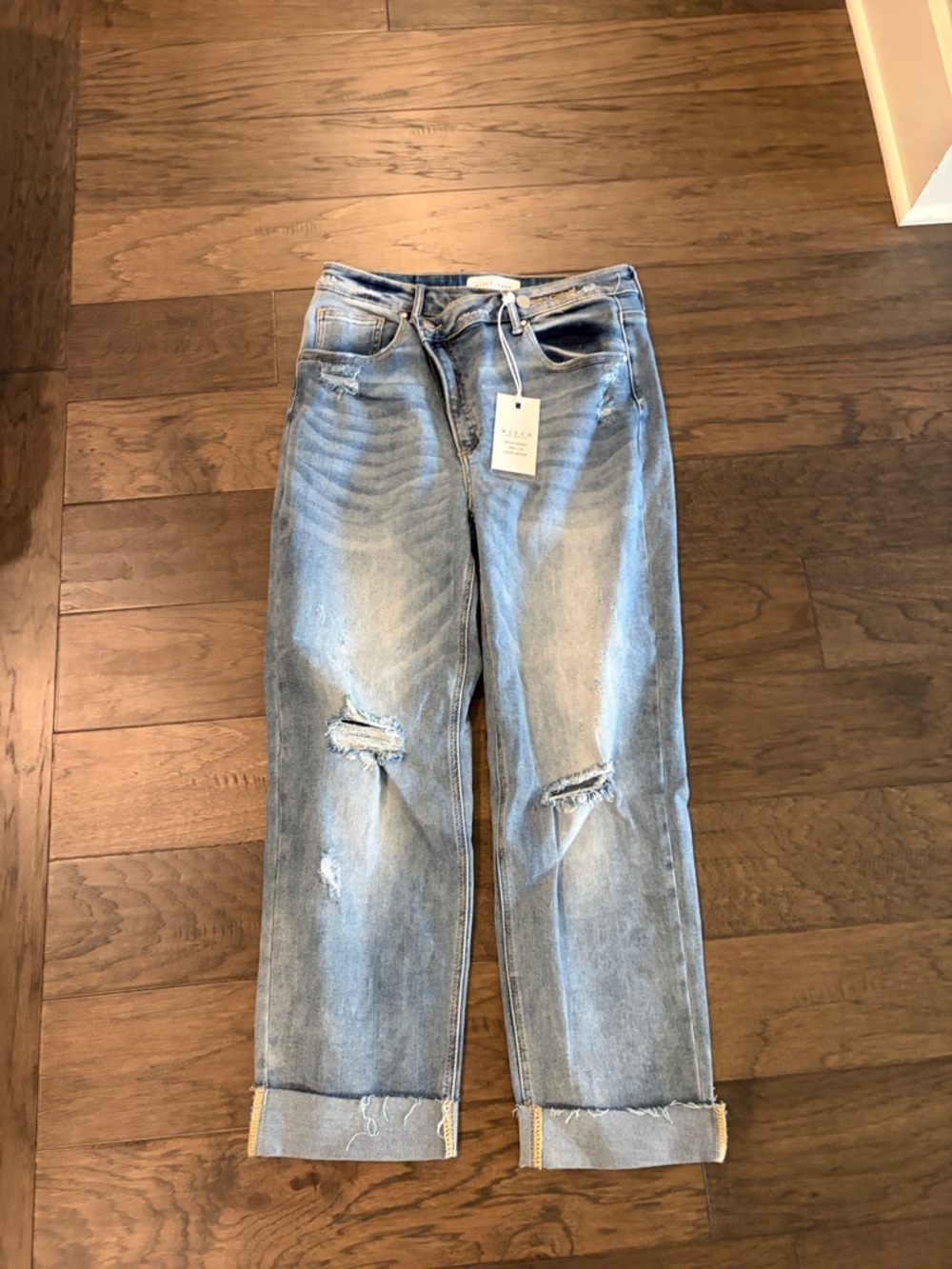 New With Tags Risen Crossover Boyfriend Jeans Sz 11/30